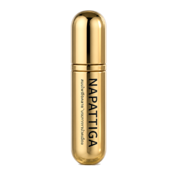 Napattiga gold delay spray bottle